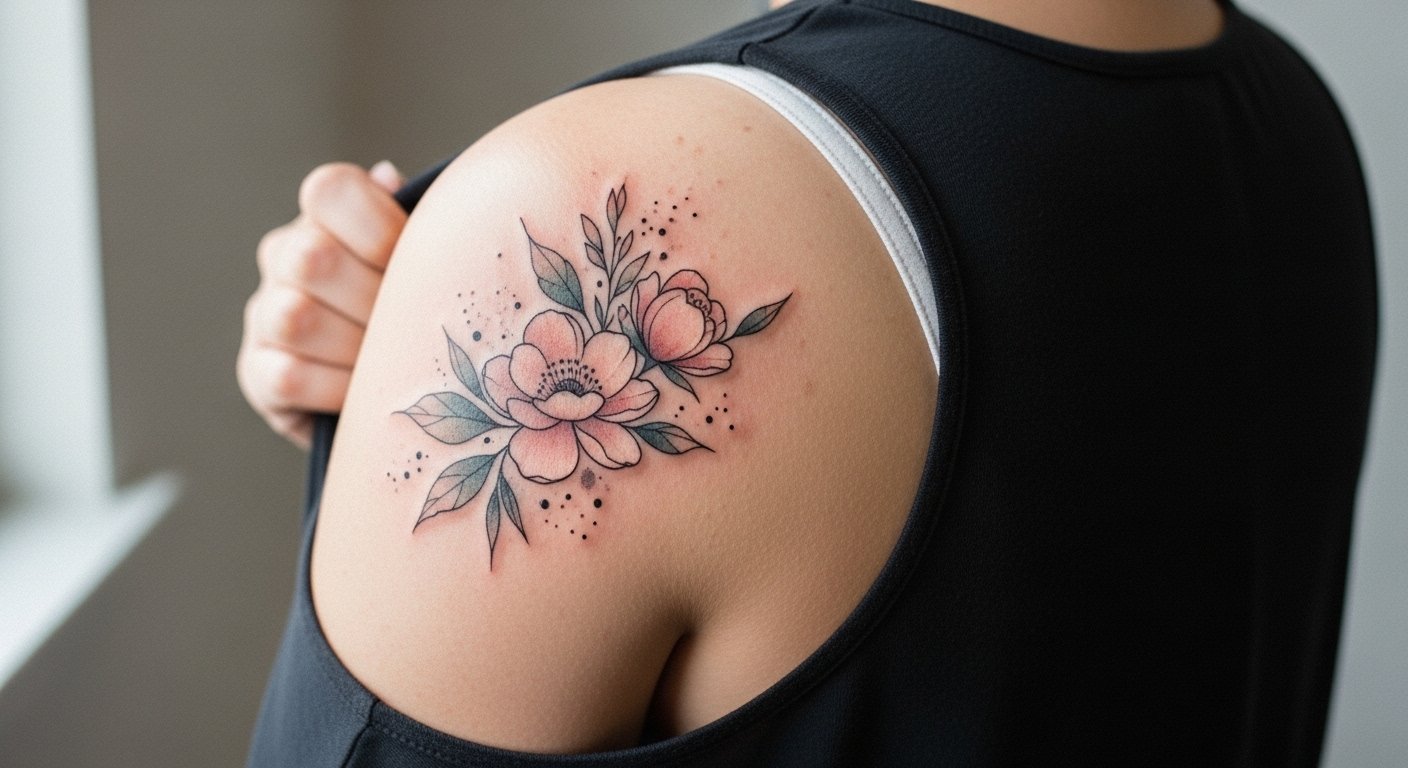 21 Elegant Watercolor Full Back Tattoo Women Designs