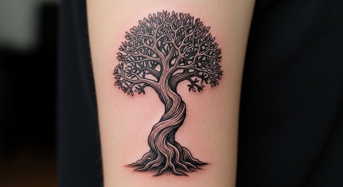 21 Cute Poison Tree Tattoo Sketches You Will Love