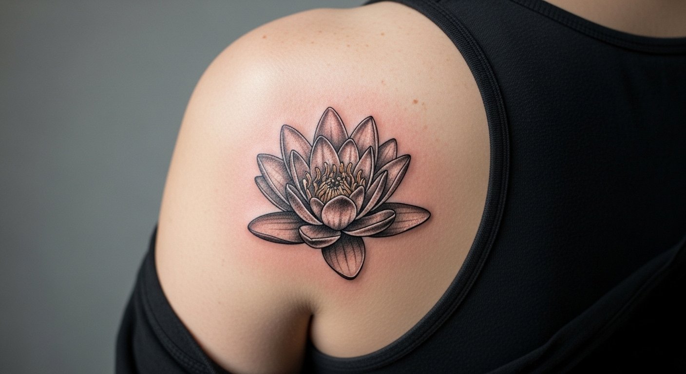 27 Soft Water Lily Tattoo Ideas You Will Love