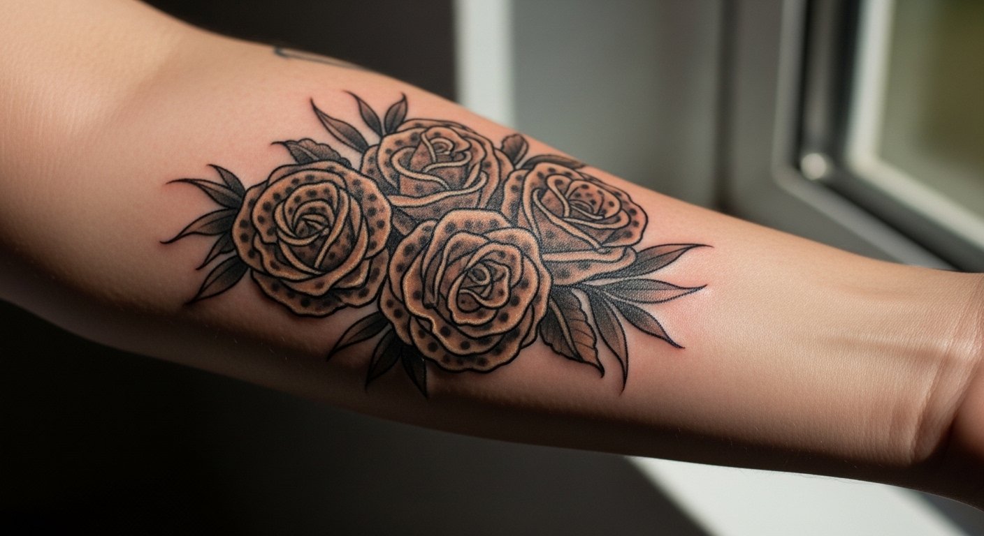 17 Leopard Print Tattoo Art That Looks Wild