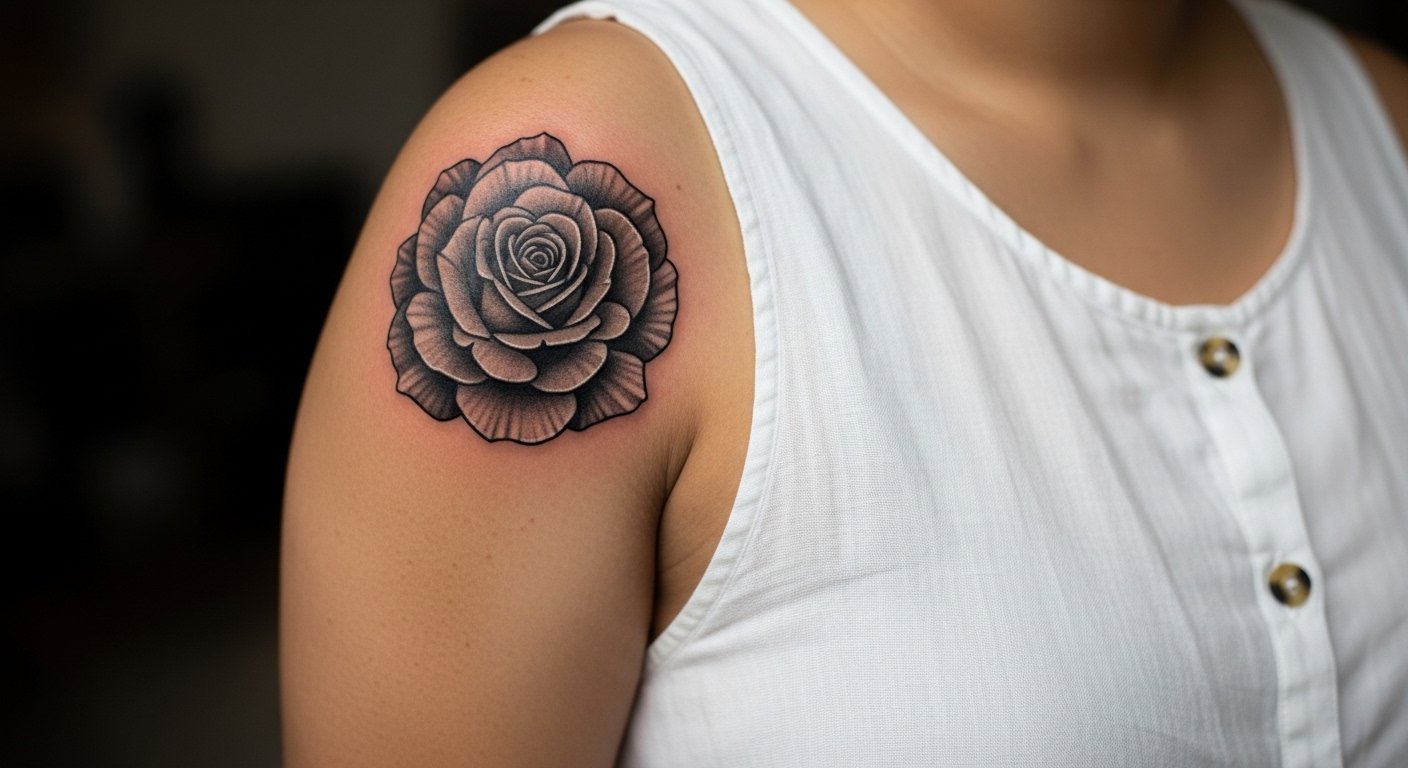 21 Black Rose Tattoo Inspiration You Will Love
