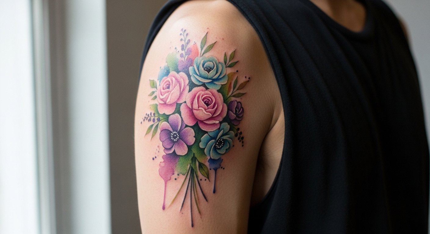 27 Pretty Flower Arm Tattoo Ideas You Will Love